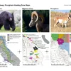 Inner page of California Hunting Atlas with map of the state and public lands