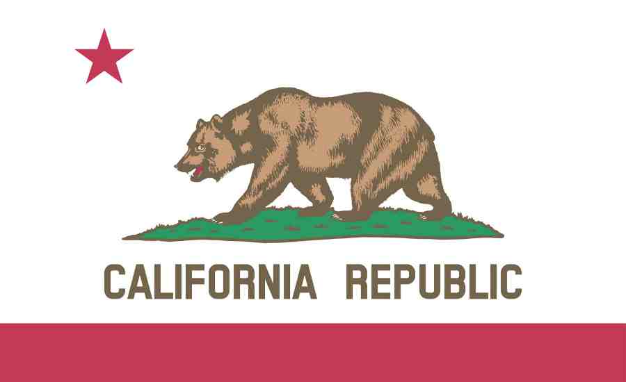 California state flag