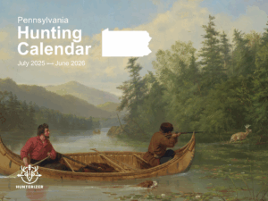Pennsylvania 2025-2026 Hunting Wall Calendar