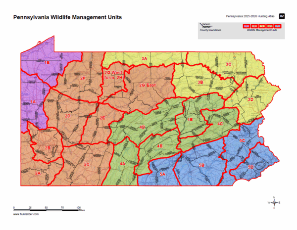 Pennsylvania Hunting Atlases (2025-2028) - Three-Season Bundle (Digital) - Image 4
