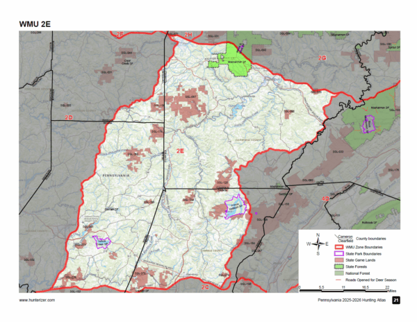 Pennsylvania Hunting Atlases (2025-2028) - Three-Season Bundle (Digital) - Image 7