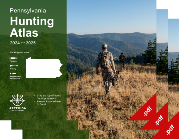 Pennsylvania Hunting Atlases (2024-2027) - Three-Season Bundle (Digital)