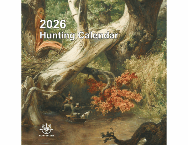 2026 Hunting Wall Calendar (Paper)