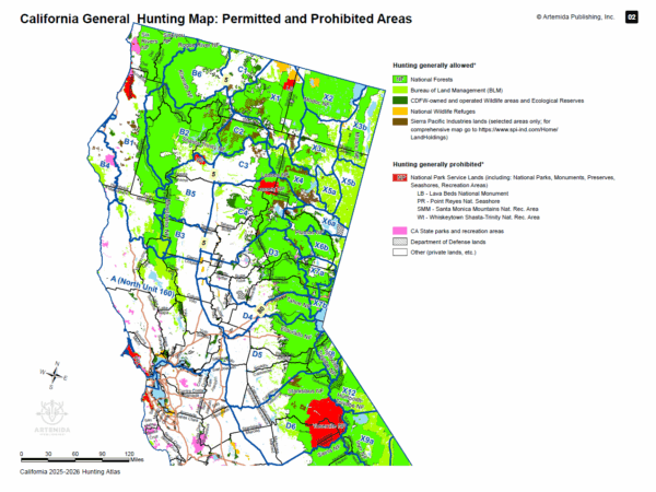 California Hunting Atlases (2025-2028) - Three-Season Bundle (Digital) - Image 4