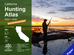 California 2025-2026 Hunting Atlas (Print Edition) (pre-order)