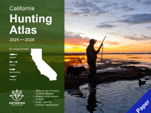California 2025-2026 Hunting Atlas (Print Edition) (pre-order)