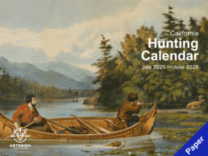 California 2025-2026 Hunting Wall Calendar (pre-order)