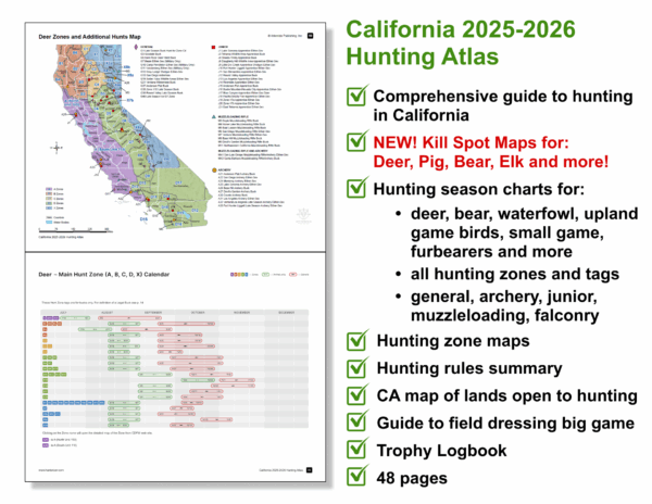 California Hunting Atlases (2025-2028) - Three-Season Bundle (Digital) - Image 3