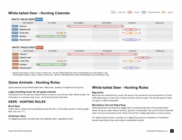 Texas 2024-2025 Hunting Atlas (Digital Edition) - Image 8