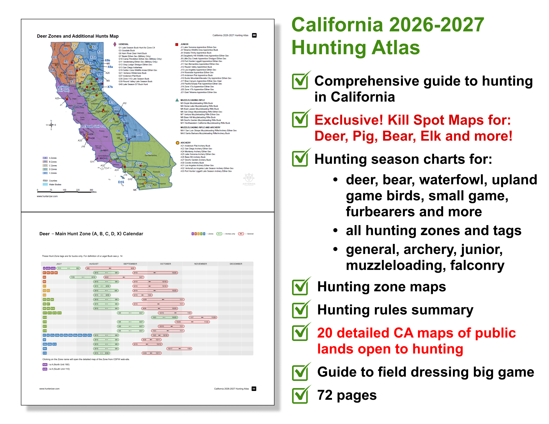 California 2026-2027 Hunting Atlas (Digital Edition) - Image 2