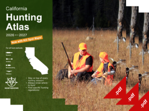California Hunting Atlases (2026-2029) - Three-Season Bundle (Digital)