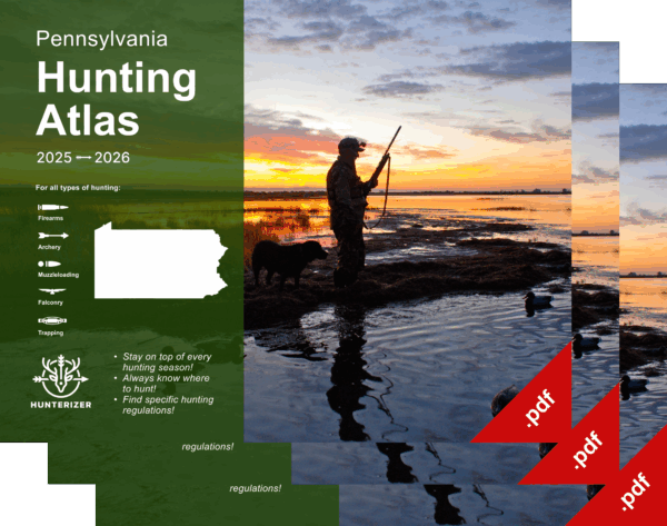 Pennsylvania Hunting Atlases (2025-2028) - Three-Season Bundle (Digital)