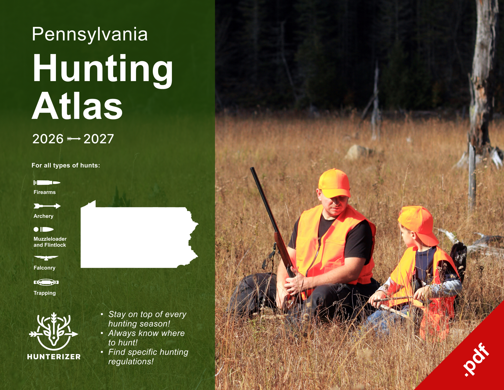 Pennsylvania 2026-2027 Hunting Atlas (Digital Edition)
