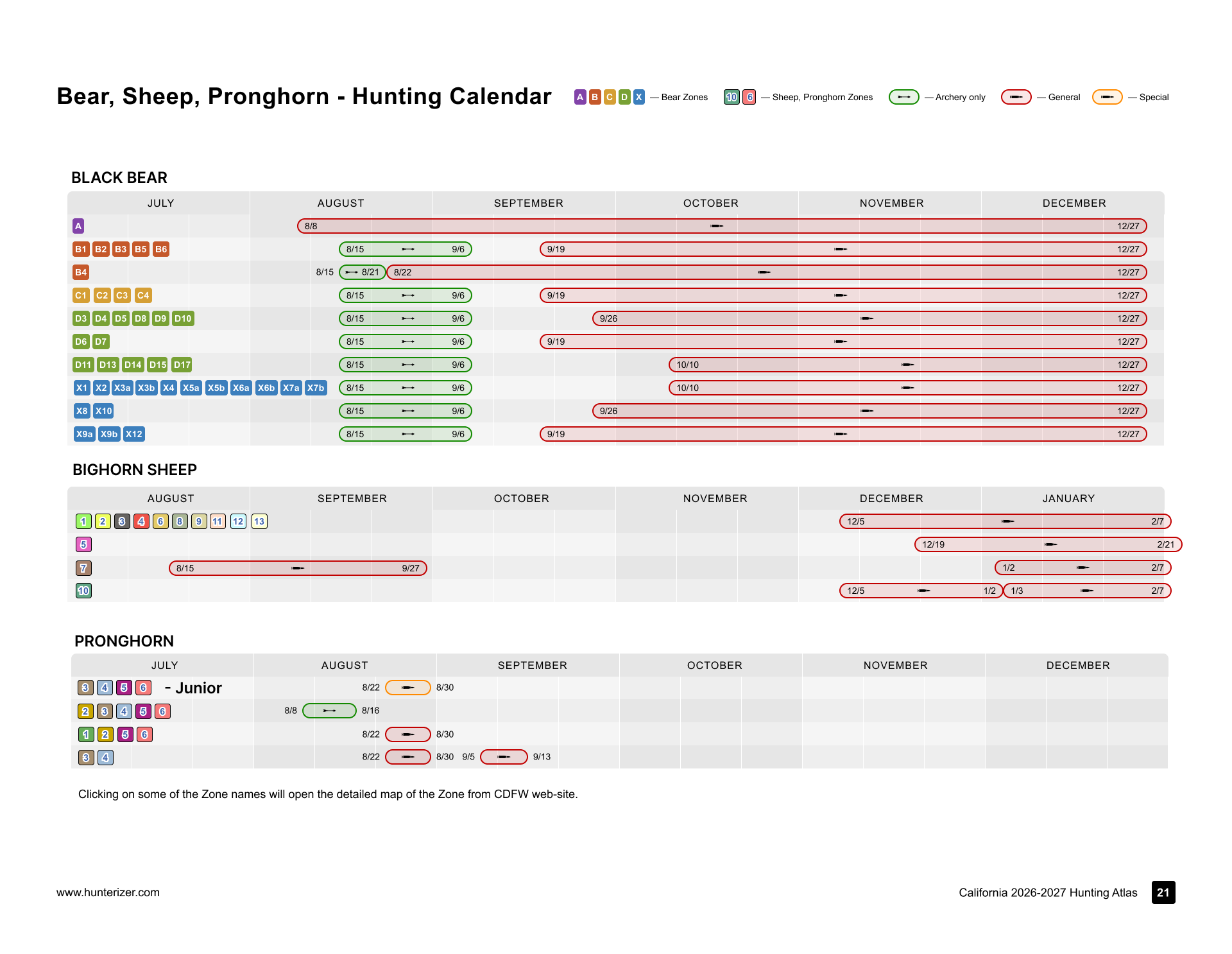 California 2026-2027 Hunting Atlas (Digital Edition) - Image 5