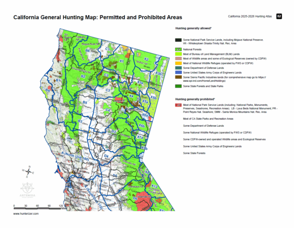 California 2025-2026 Hunting Atlas (Print Edition) - Image 5