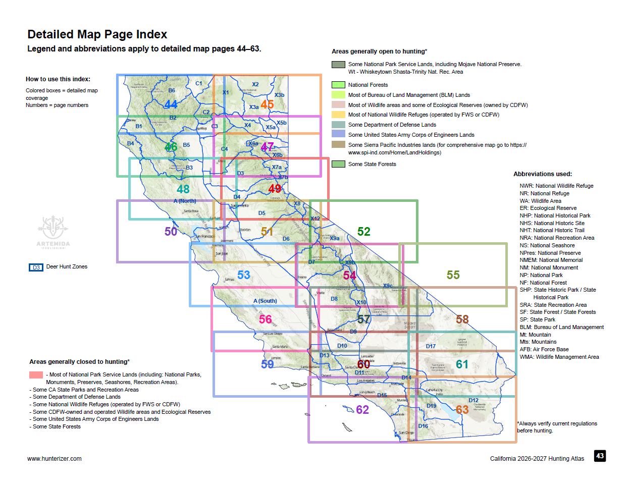 California 2026-2027 Hunting Atlas (Digital Edition) - Image 8