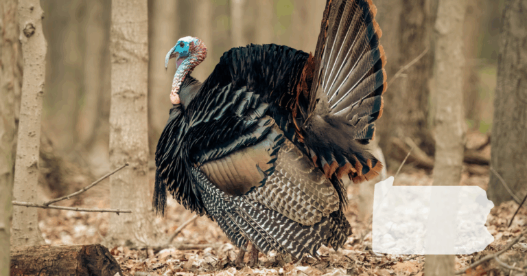 Wild Turkey in Forest