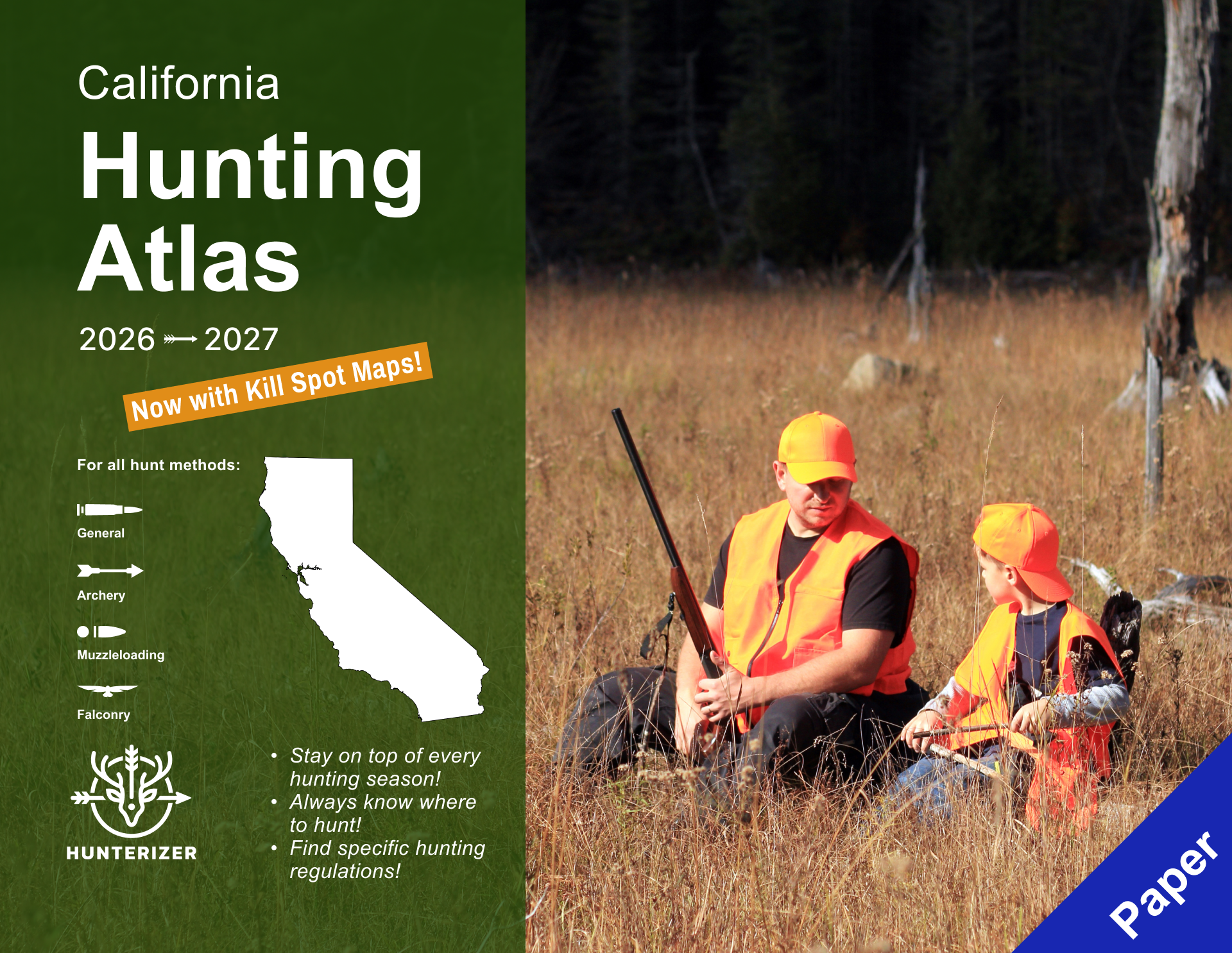 California 2026-2027 Hunting Atlas (Print Edition)