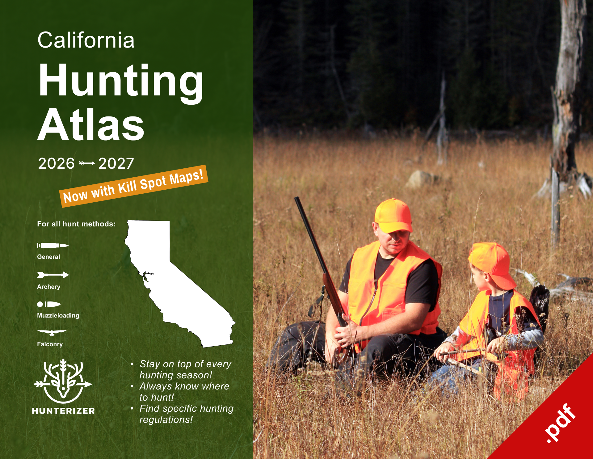 California 2026-2027 Hunting Atlas (Digital Edition)