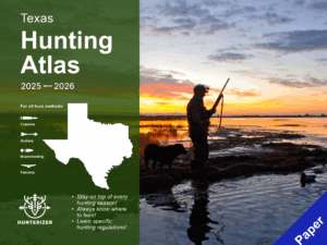 Texas 2025-2026 Hunting Atlas (Paper Edition) - Pre-Order
