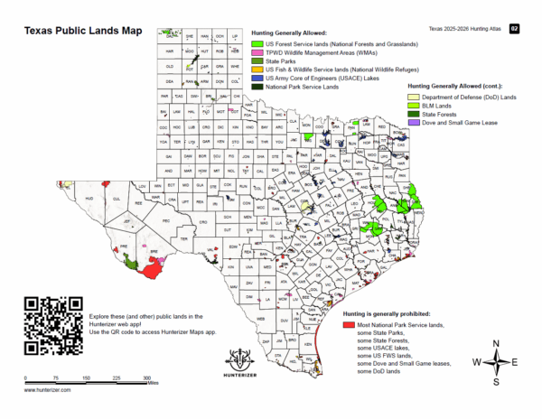 Texas 2025-2026 Hunting Atlas (Paper Edition) - Image 7