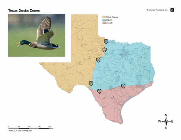 Texas 2025-2026 Hunting Atlas (Paper Edition) - Pre-Order - Image 10