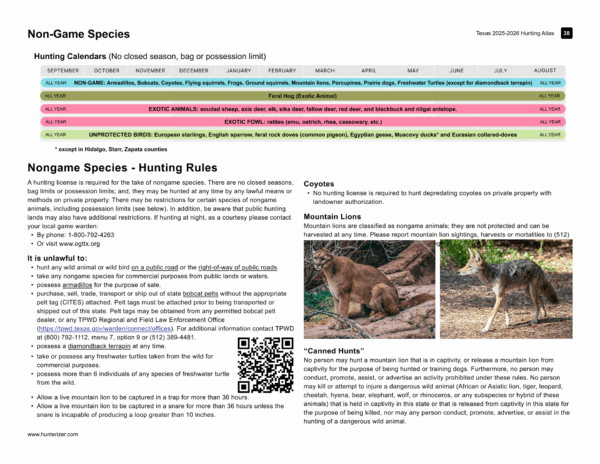 Texas Hunting Atlases (2025-2028) - Three-Season Bundle (Digital) - Image 12