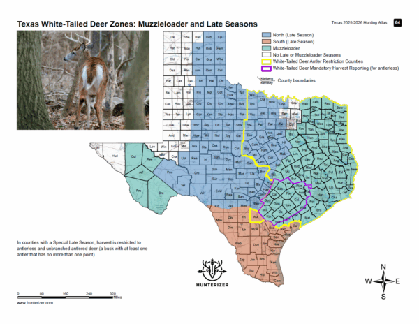 Texas 2025-2026 Hunting Atlas (Paper Edition) - Image 6