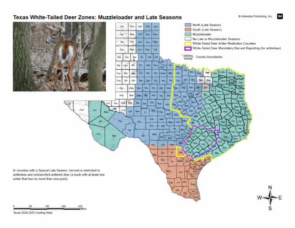 Texas 2025-2026 Hunting Atlas (Paper Edition) - Pre-Order - Image 6
