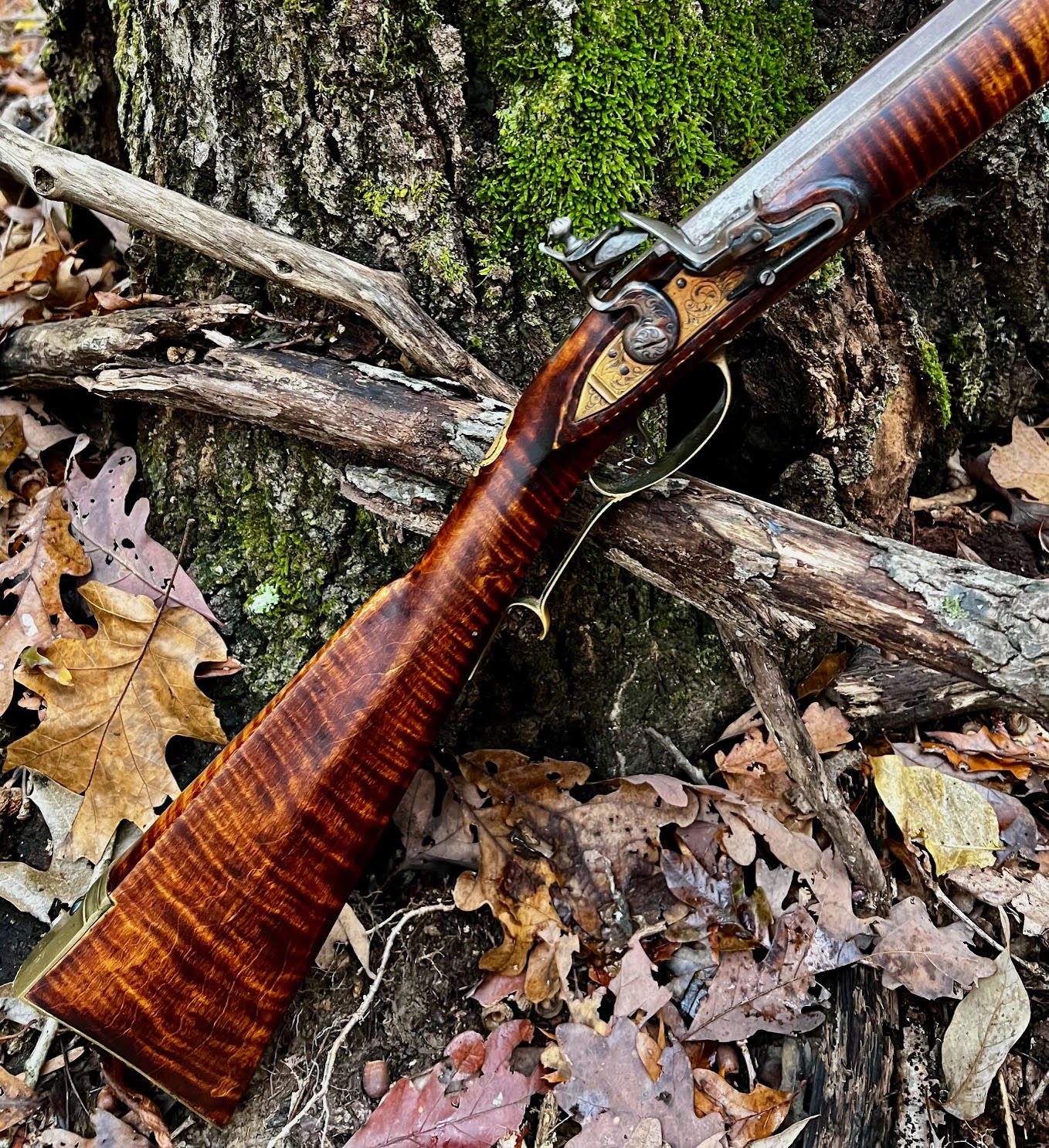 Custom longrifle craftsmanship by Rick Larnerd